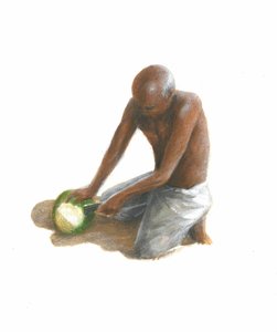 椰子人，2015年 作者 林肯·塞利格曼
